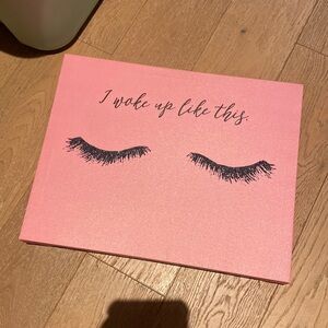 I woke up like this canvas